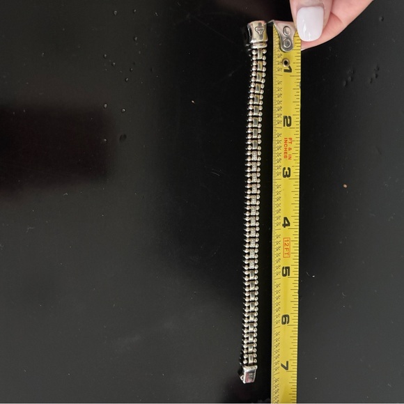 LAGOS CAVIAR SPARK DIAMOND LINK BRACELET 7mm - Picture 7 of 7